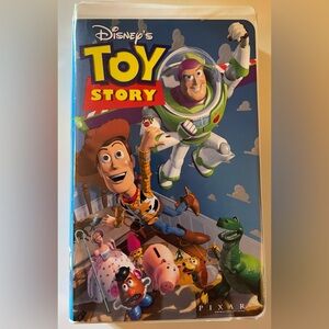 Toy Story (VHS, 1996)  Walt Disney Pixar Rare Collectible Kids Movies - Woody